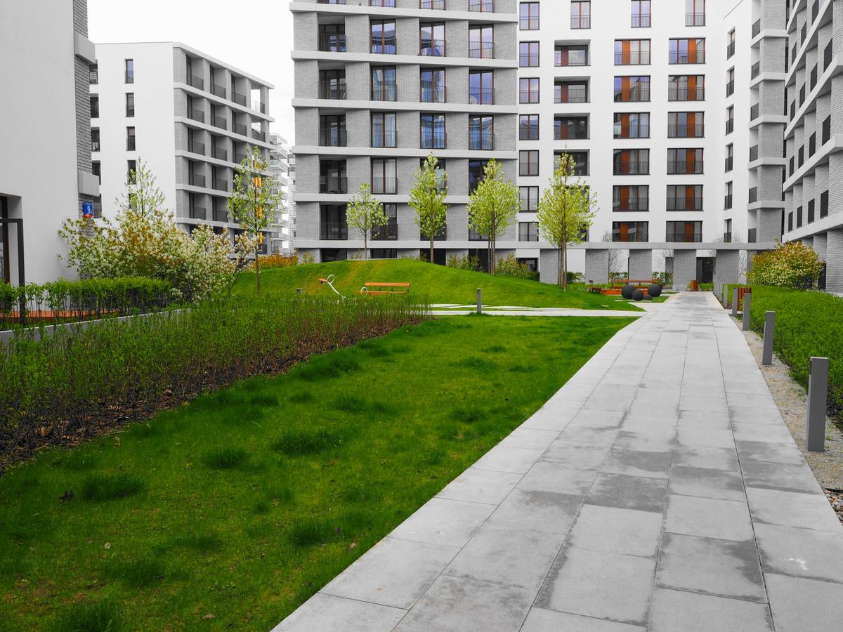 Magazynowa Airport Apartments Warszawa Exteriör bild
